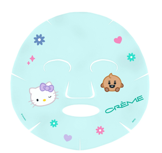 Hello Kitty & BT21 (SHOOKY) Pure Renewal Printed Essence Sheet Mask