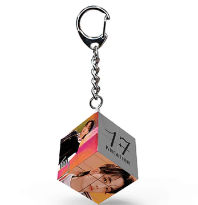 SEVENTEEN - Mini Cube Keyring (17 RIGHT HERE)