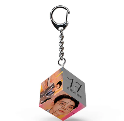 SEVENTEEN - Mini Cube Keyring (17 RIGHT HERE)