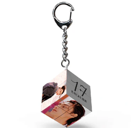 SEVENTEEN - Mini Cube Keyring (17 RIGHT HERE)