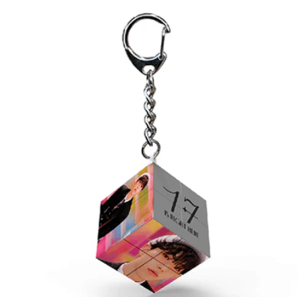 SEVENTEEN - Mini Cube Keyring (17 RIGHT HERE)