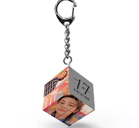 SEVENTEEN - Mini Cube Keyring (17 RIGHT HERE)