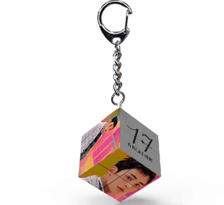 SEVENTEEN - Mini Cube Keyring (17 RIGHT HERE)