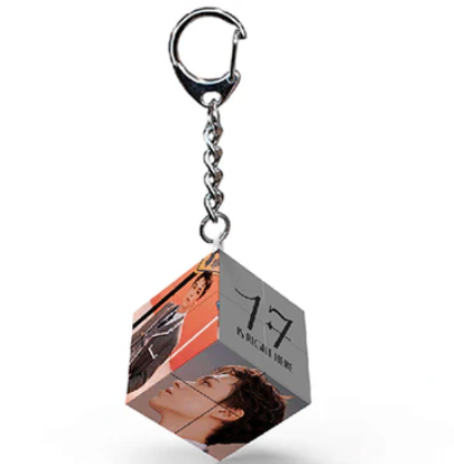 SEVENTEEN - Mini Cube Keyring (17 RIGHT HERE)