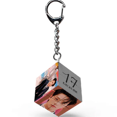 SEVENTEEN - Mini Cube Keyring (17 RIGHT HERE)