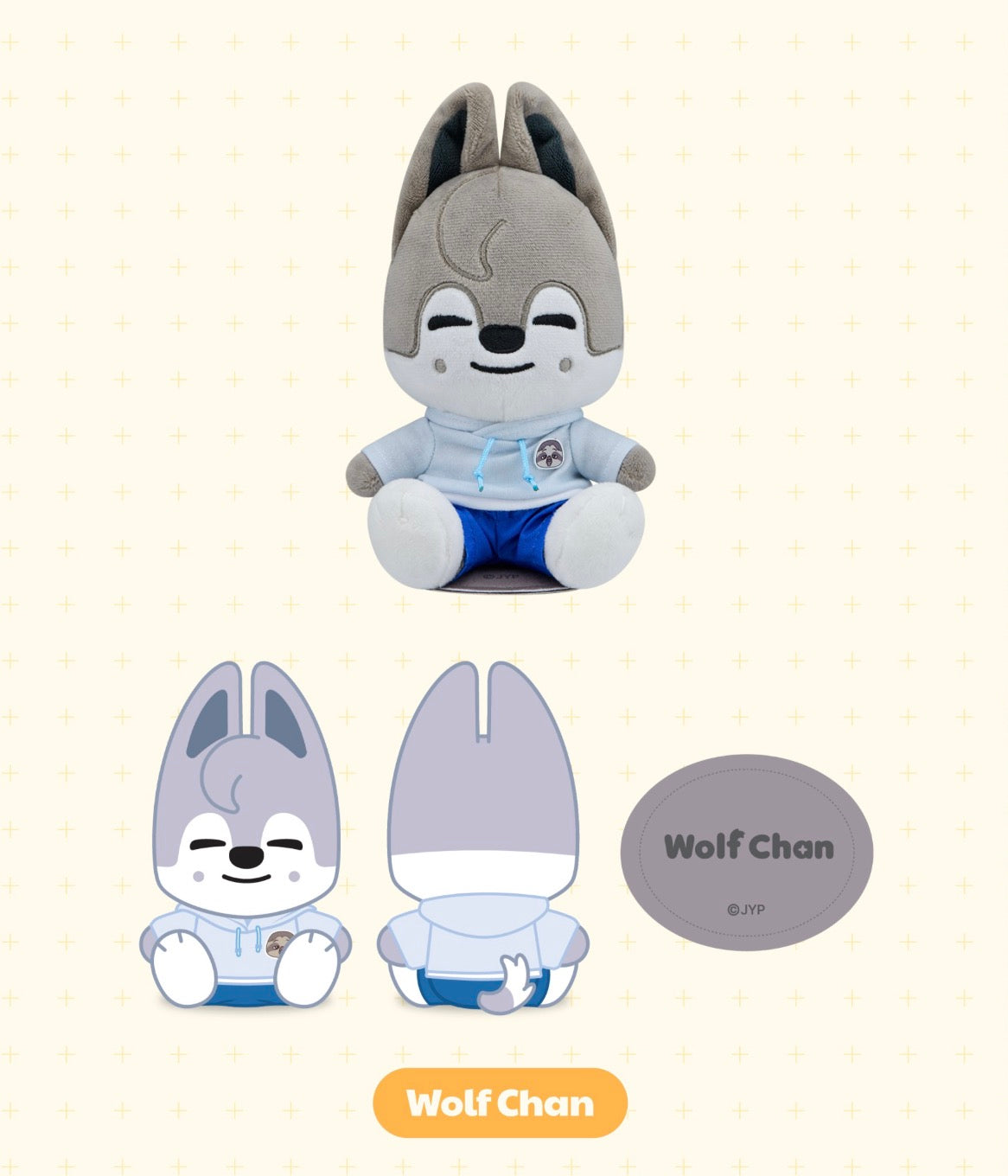 Stray Kids - Shoulder Plush [SKZOO X ZOOTOPIA 2 POP-UP Store Official MD]