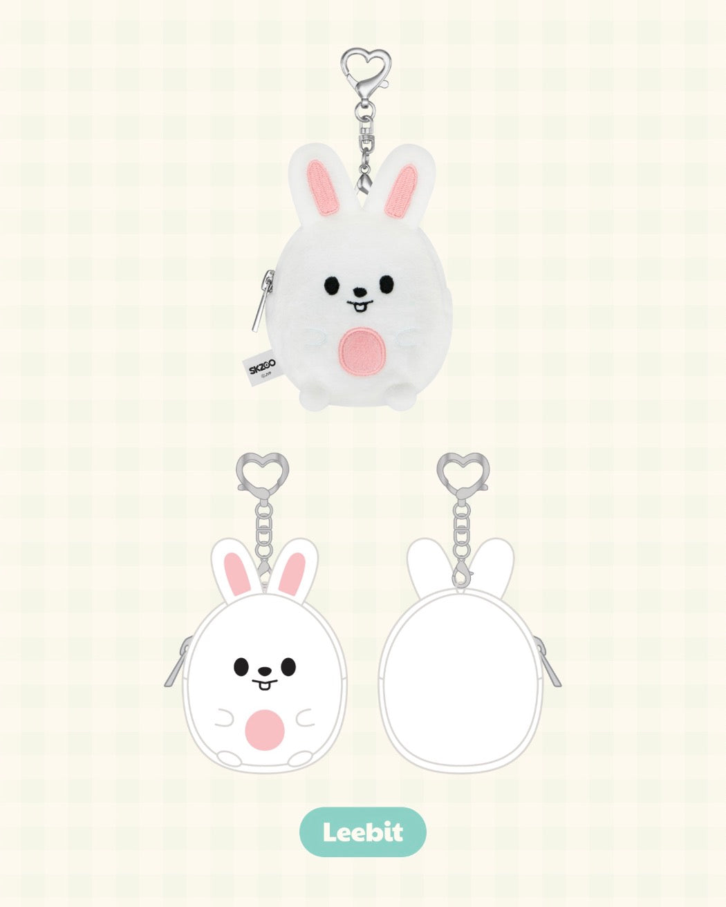 Stray Kids - Plush Coin Pouch [SKZOO X ZOOTOPIA 2 POP-UP Store Official MD]