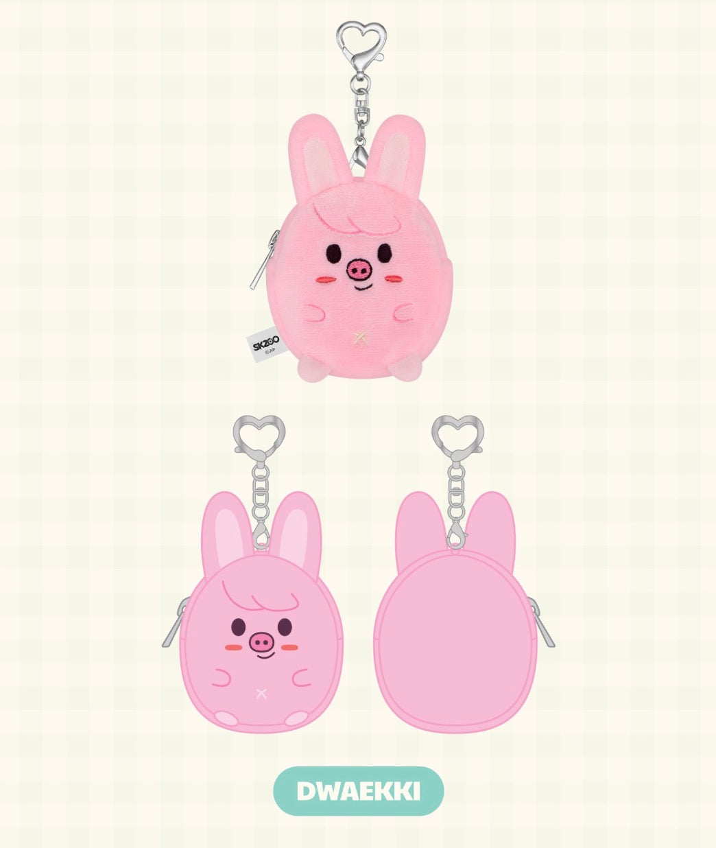 Stray Kids - Plush Coin Pouch [SKZOO X ZOOTOPIA 2 POP-UP Store Official MD]