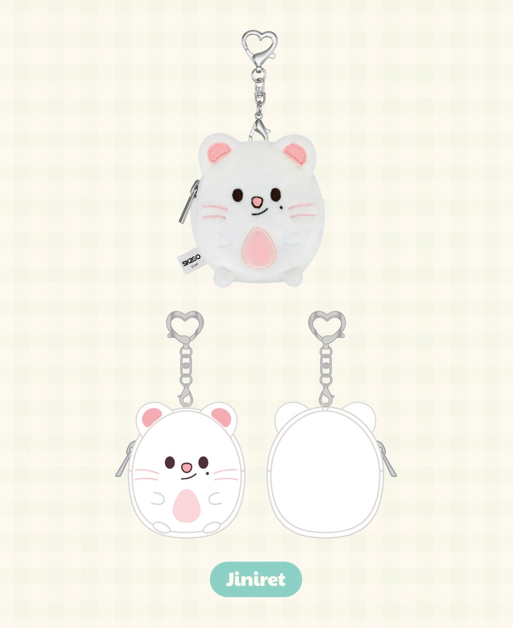 Stray Kids - Plush Coin Pouch [SKZOO X ZOOTOPIA 2 POP-UP Store Official MD]