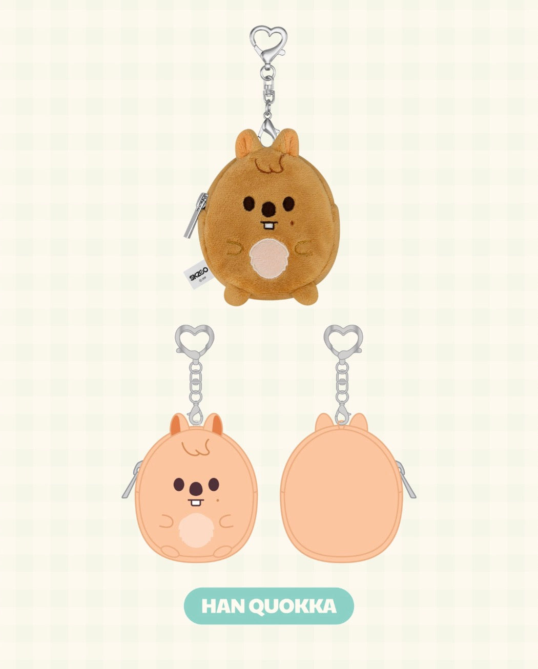 Stray Kids - Plush Coin Pouch [SKZOO X ZOOTOPIA 2 POP-UP Store Official MD]