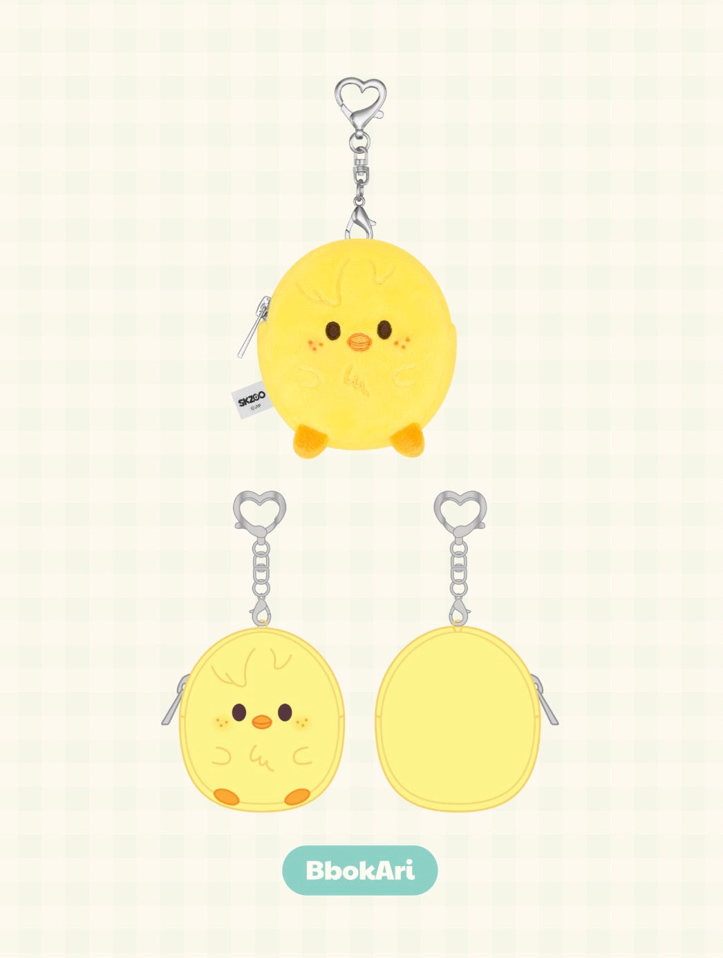 Stray Kids - Plush Coin Pouch [SKZOO X ZOOTOPIA 2 POP-UP Store Official MD]
