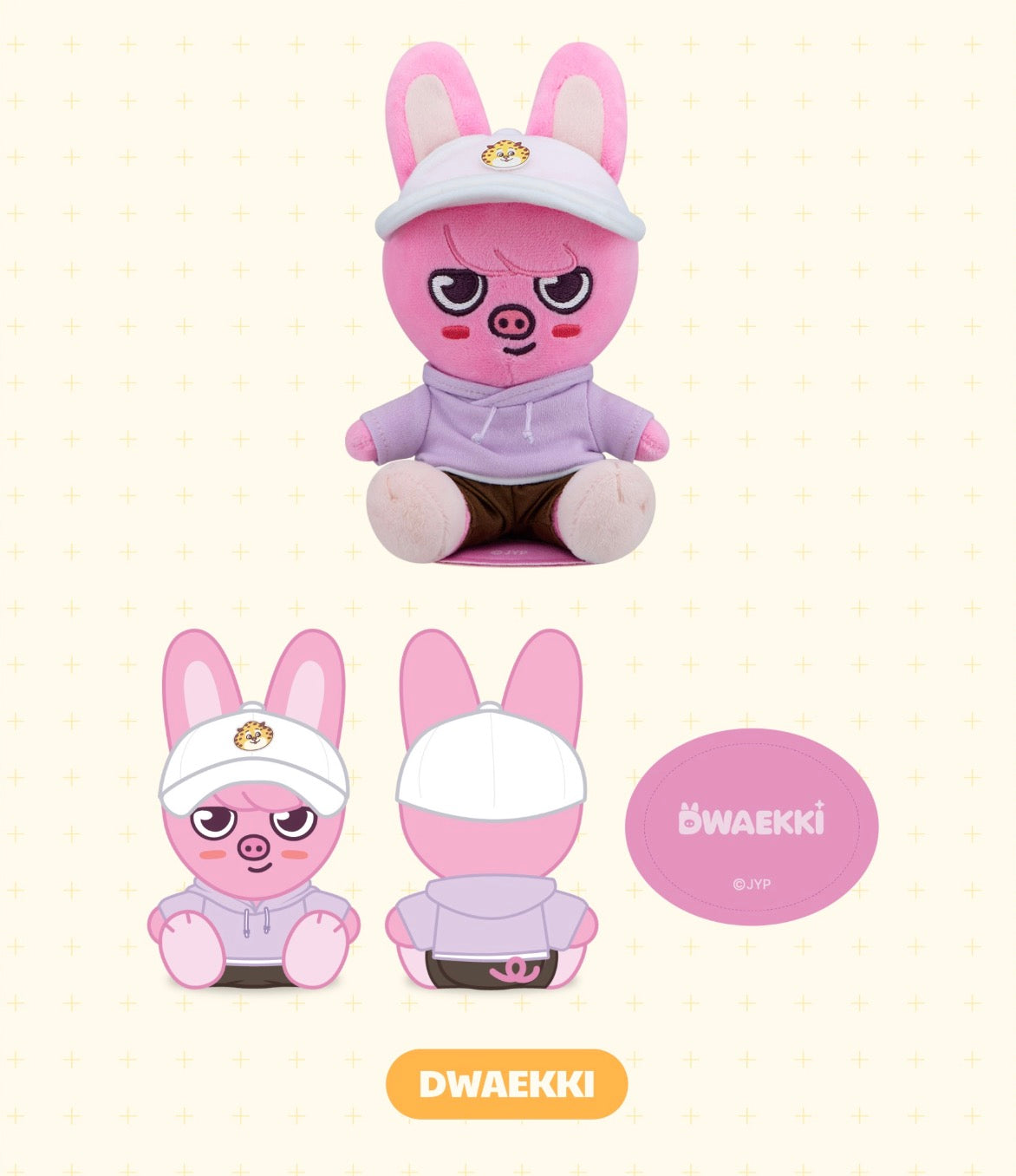 Stray Kids - Shoulder Plush [SKZOO X ZOOTOPIA 2 POP-UP Store Official MD]