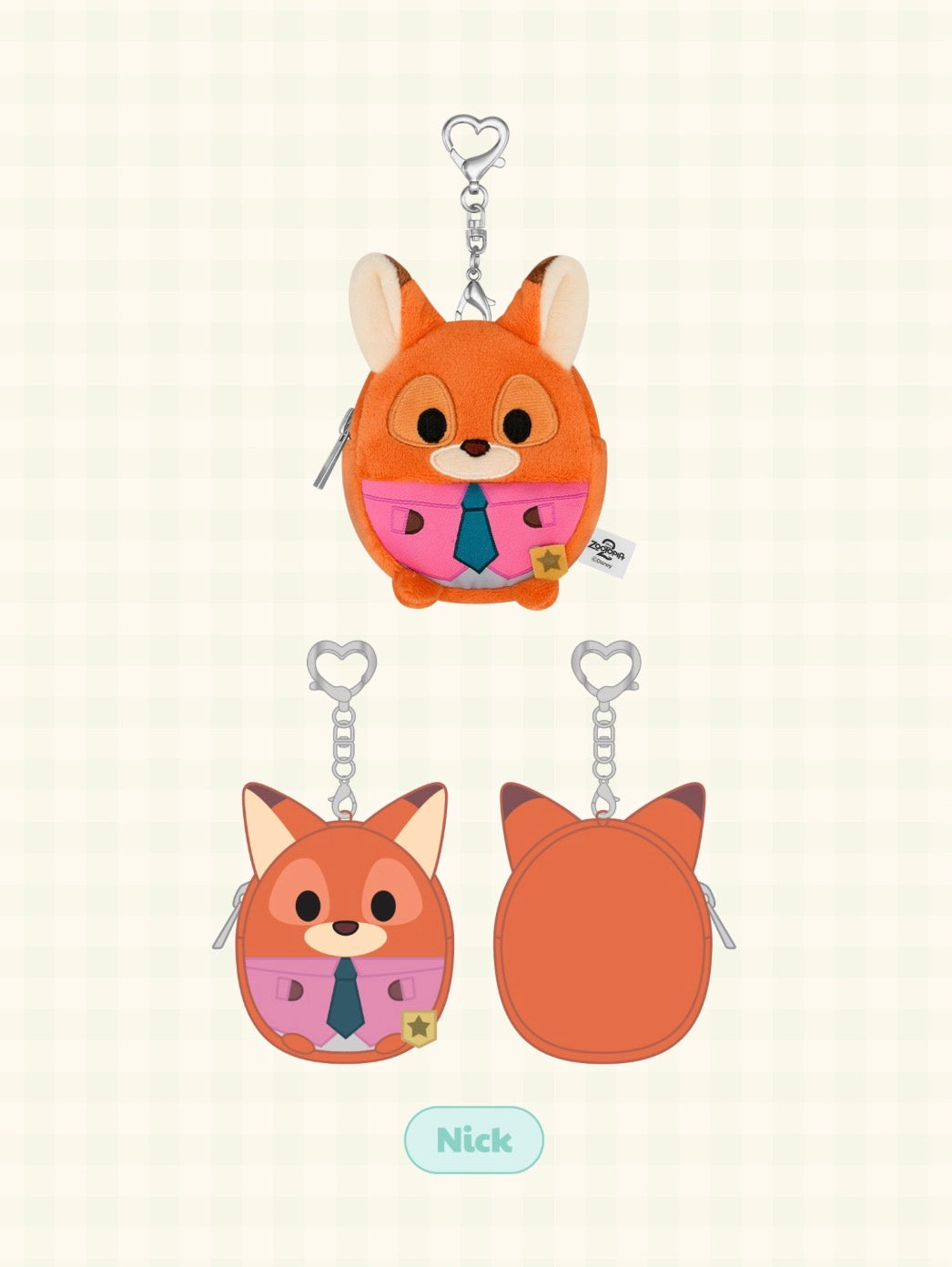 Stray Kids - Plush Coin Pouch [SKZOO X ZOOTOPIA 2 POP-UP Store Official MD]