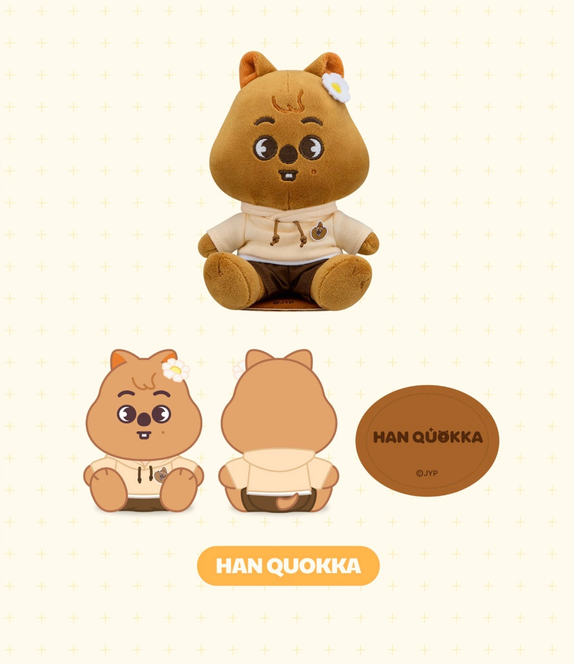 Stray Kids - Shoulder Plush [SKZOO X ZOOTOPIA 2 POP-UP Store Official MD]