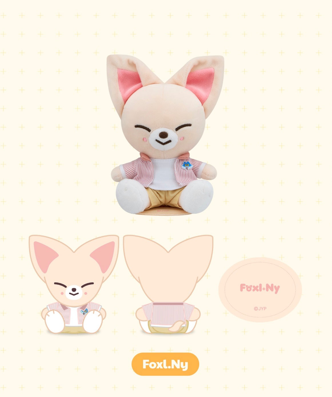Stray Kids - Shoulder Plush [SKZOO X ZOOTOPIA 2 POP-UP Store Official MD]