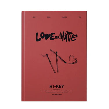 H1-KEY - 3RD MINI ALBUM LOVE OR HATE
