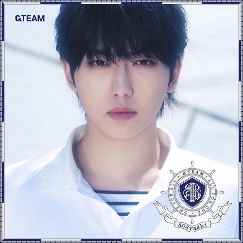 &TEAM - 2nd JAPANESE SINGLE [AOARASHI] Member Solo Jacket Ver. / Limited Edition