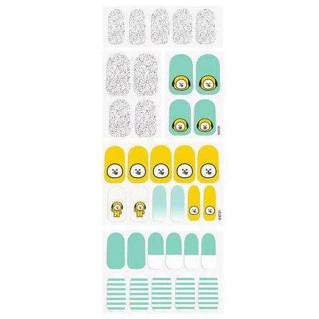The Crème Shop BT21: Chimmy Play Date Gel Nail Strips (Set of 35)