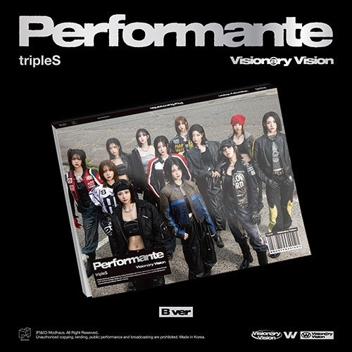 TRIPLES - ALBUM VISIONARY VISION ‘PERFORMANTE’ (B ver.)