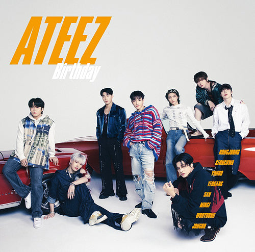 ATEEZ - BIRTHDAY 3rd JAPANESE SINGLE ALBUM +POB