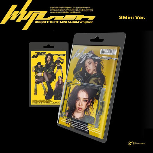 AESPA - 5TH MINI ALBUM WHIPLASH (SMINI VER.)
