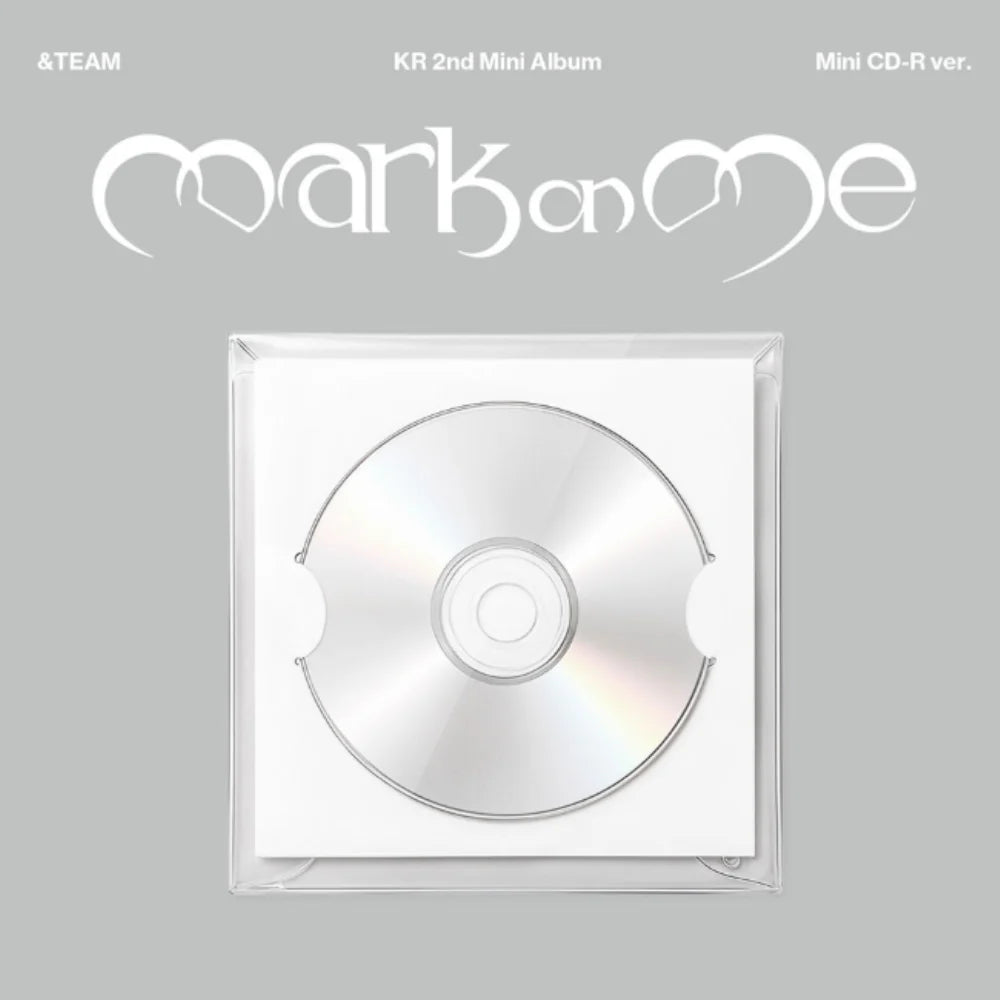 [PRE-ORDER] &TEAM - Mark on Me [2nd KR Mini Album - Mini CD Ver.]