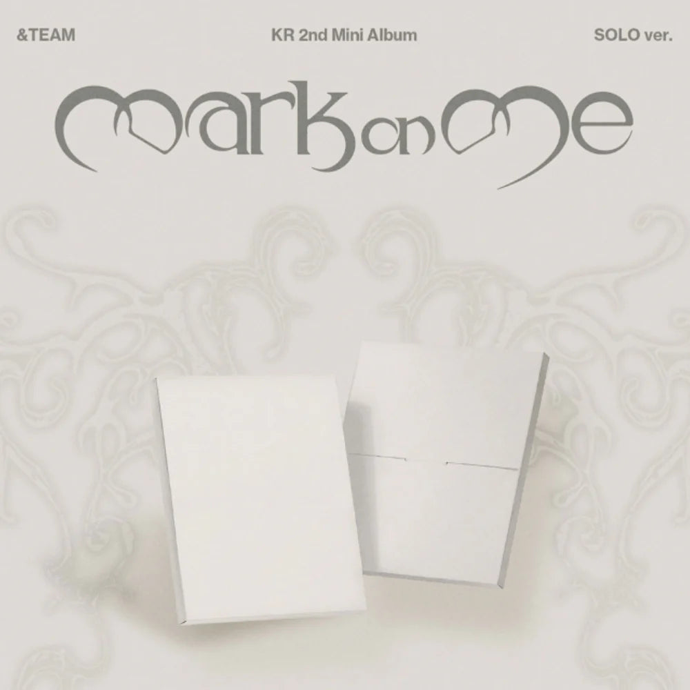 [PRE-ORDER] &TEAM - Mark on Me [2nd KR Mini Album - SOLO Ver.]