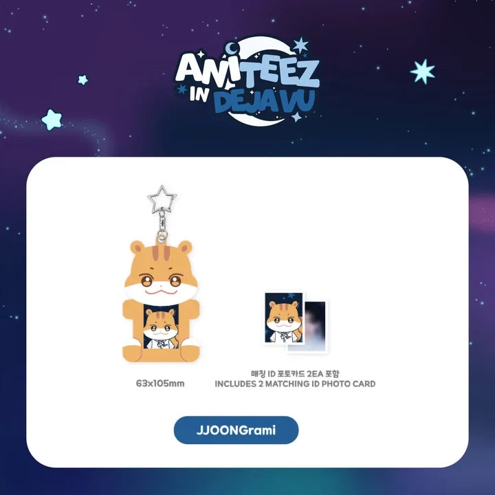 [PRE-ORDER] ATEEZ - Acrylic Magnetic ID Photo Holder [ANITEEZ IN DEJAVU Official MD]