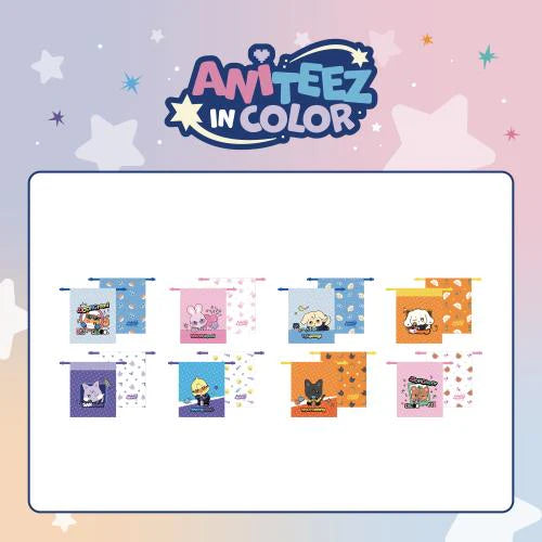 [PRE-ORDER] ANITEEZ IN COLOR Official MD – ATEEZ ANITEEZ Color Pouch (Random)