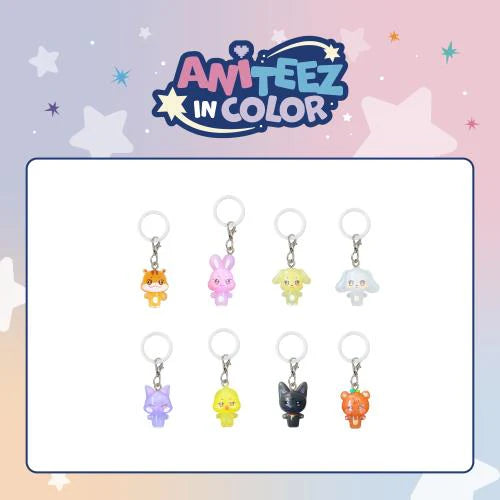 [PRE-ORDER] ATEEZ - Clear Mascot Charm (Random) [ANITEEZ IN COLOR Official MD]