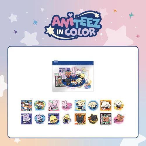 [PRE-ORDER] ANITEEZ IN COLOR Official MD – ATEEZ Flake Sticker Set