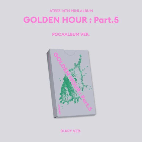 [PRE-ORDER] ATEEZ - GOLDEN HOUR : Part.5 [14th Mini Album - POCA Ver.]