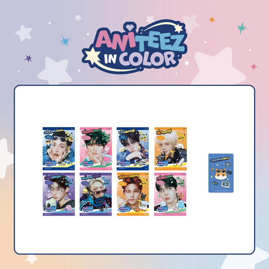 [PRE-ORDER] ANITEEZ IN COLOR Official MD – ATEEZ Mini Photobook