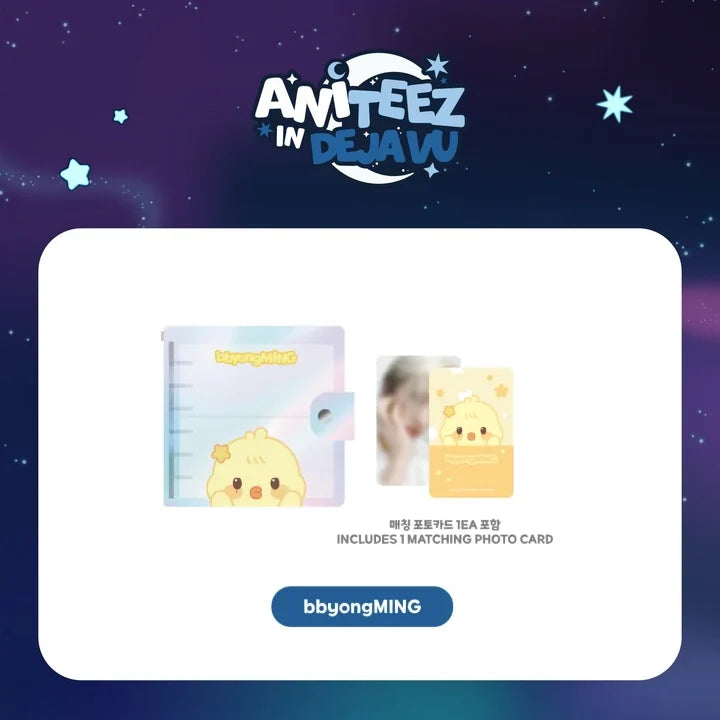 [PRE-ORDER] ATEEZ - Photocard Binder [ANITEEZ IN DEJAVU Official MD]