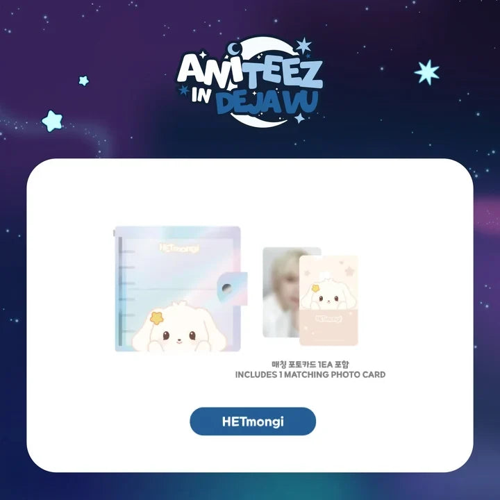 [PRE-ORDER] ATEEZ - Photocard Binder [ANITEEZ IN DEJAVU Official MD]