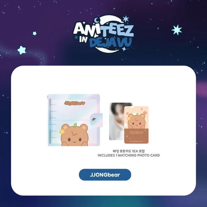 [PRE-ORDER] ATEEZ - Photocard Binder [ANITEEZ IN DEJAVU Official MD]