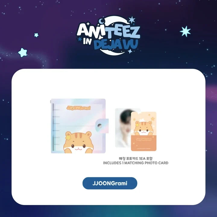 [PRE-ORDER] ATEEZ - Photocard Binder [ANITEEZ IN DEJAVU Official MD]