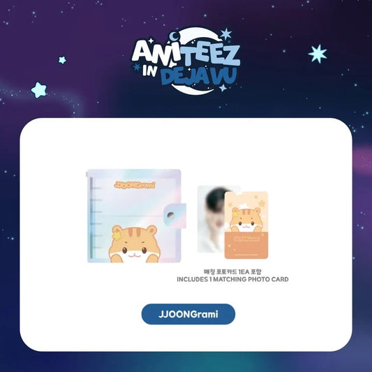 [PRE-ORDER] ATEEZ - Photocard Binder [ANITEEZ IN DEJAVU Official MD]