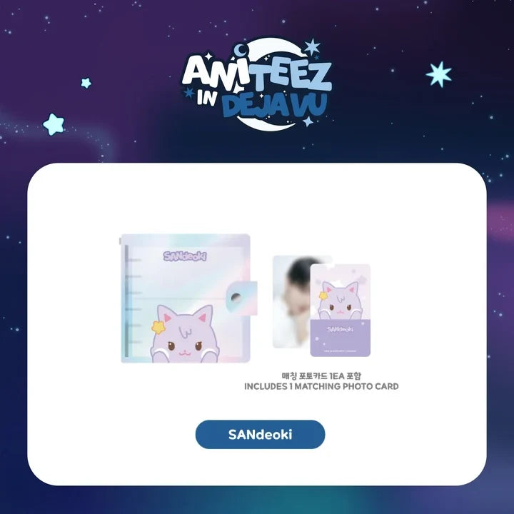 [PRE-ORDER] ATEEZ - Photocard Binder [ANITEEZ IN DEJAVU Official MD]