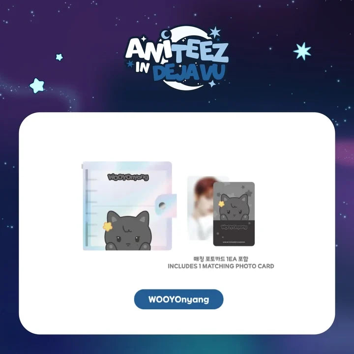 [PRE-ORDER] ATEEZ - Photocard Binder [ANITEEZ IN DEJAVU Official MD]