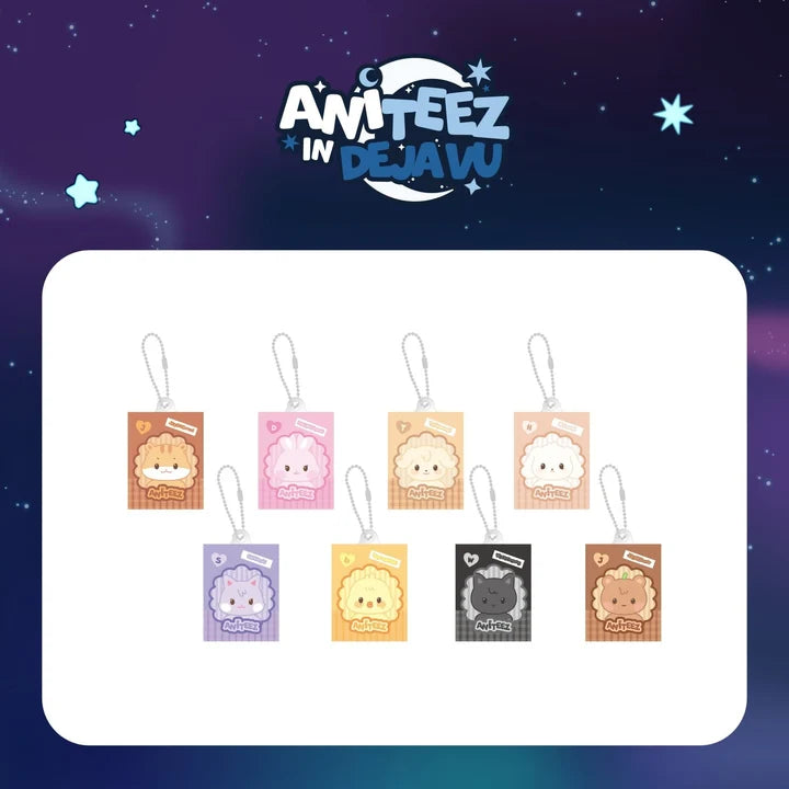 [PRE-ORDER] ATEEZ - Random Miniature Keyring [ANITEEZ IN DEJAVU Official MD]