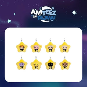 POBs [PRE-ORDER] ATEEZ - Star ANITEEZ Keyring [ANITEEZ IN DEJAVU Official MD]