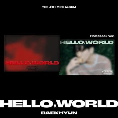 EXO BAEKHYUN - 4TH MINI ALBUM HELLO, WORLD (PHOTOBOOK VER.)