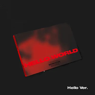 EXO BAEKHYUN - 4TH MINI ALBUM HELLO, WORLD (PHOTOBOOK VER.)