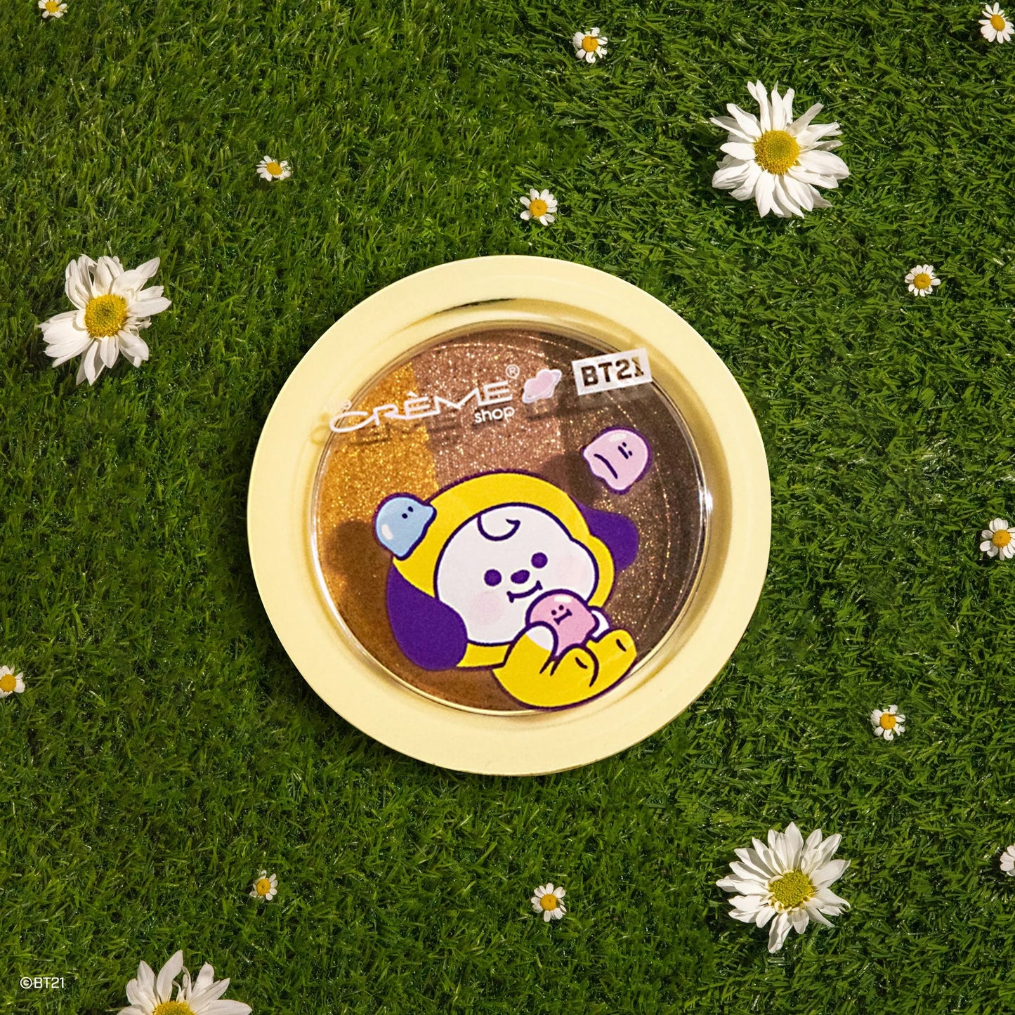 The Crème Shop BT21:  Banana Taffy Eyeshadow Palette - CHIMMY