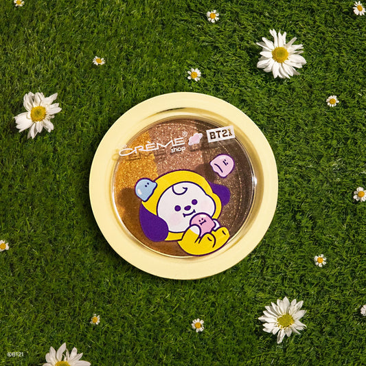 The Crème Shop BT21:  Banana Taffy Eyeshadow Palette - CHIMMY