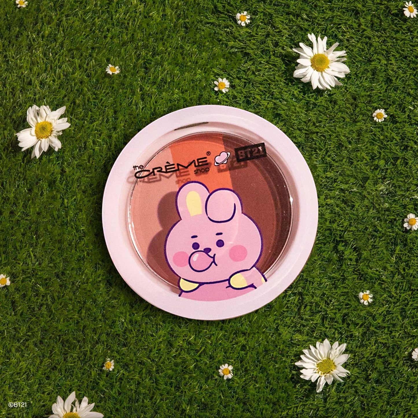 The Crème Shop BT21: Bubblegum Pop Eyeshadow Palette - Cooky
