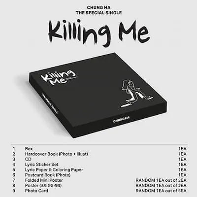 CHUNG HA - KILLING ME SPECIAL SINGLE ALBUM