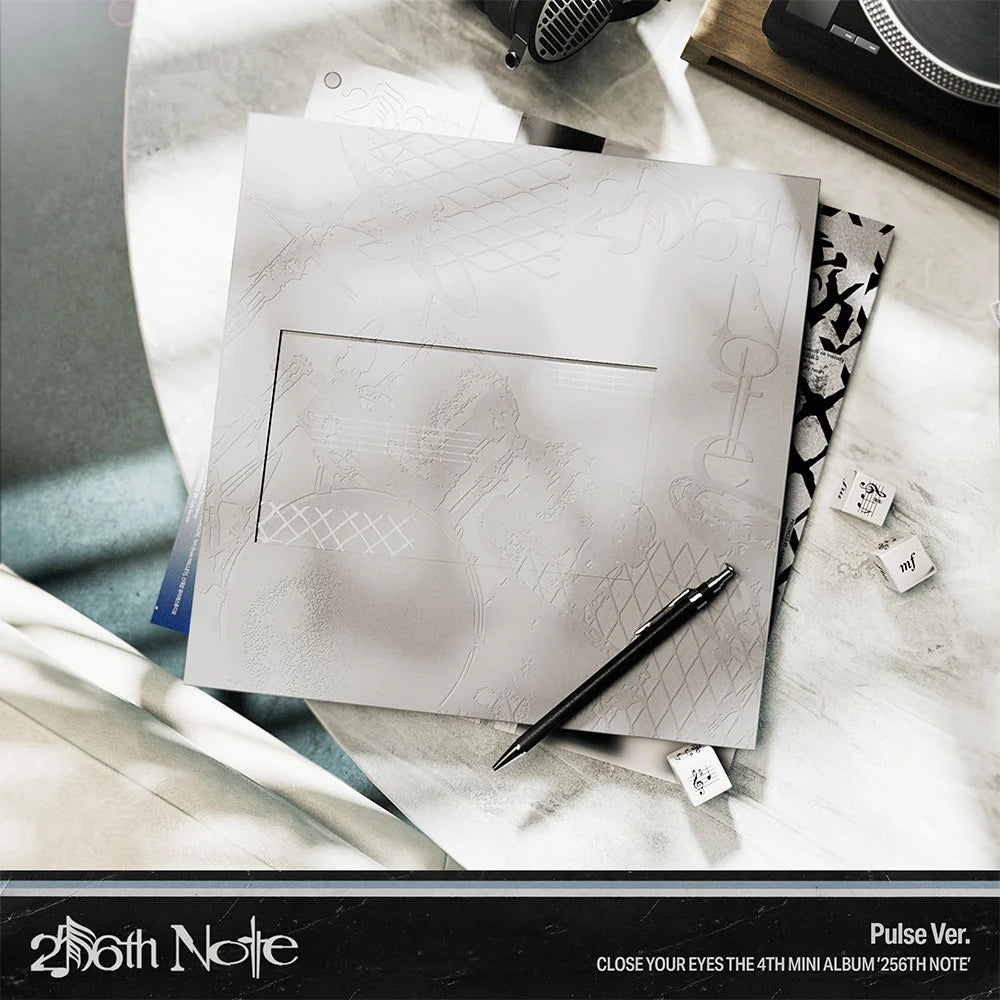 CLOSE YOUR EYES - 256th Note [4th Mini Album - Pulse Ver.]