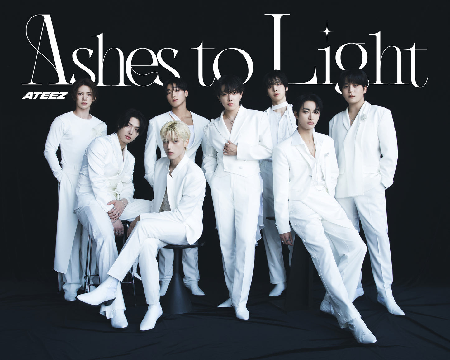 ATEEZ [ ASHES TO LIGHT ] CD+DVD LIMITED EDITION +POB